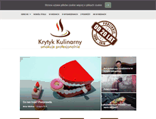 Tablet Screenshot of krytykkulinarny.pl
